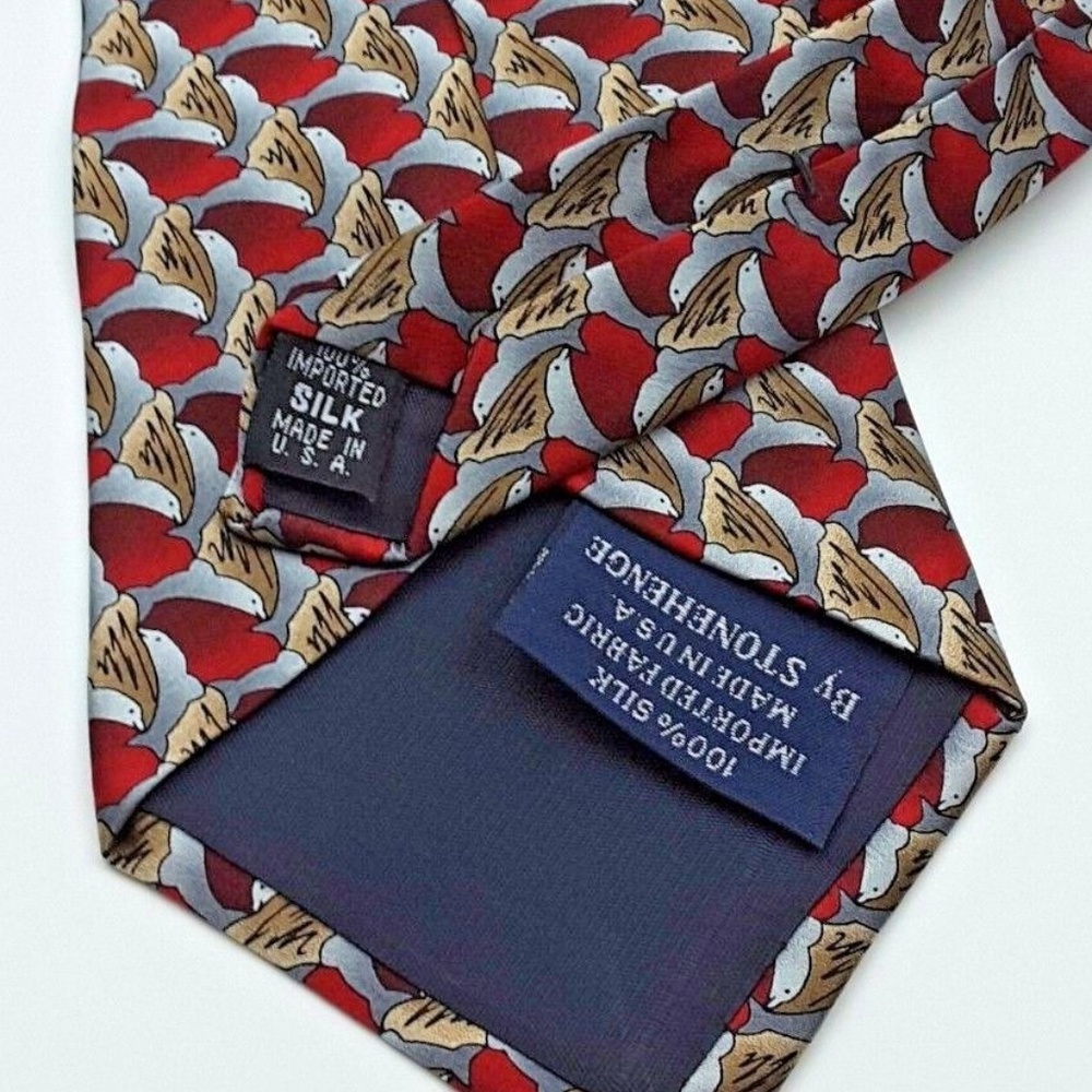 Christopher Reeve Collection Silk Tie - Picture 3 of 4